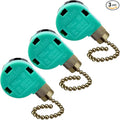 3 Pack Ceiling Fan 3 Speed 4 Wire Zing Ear ZE-268S6 Pull Chain Switch Replacement for Fan Light, Wall Lamps, Cabinet Light (Bronze)