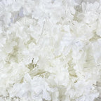 10Pcs in Bulk Artificial White Cherry Full Blossom Branches 35 Inch for Tall Floor Vase Wedding Home Decoration Fake Silk Flowers for Table Centerpiece Garden Party Indoor Outdoor (White - 10Pack)