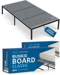 Meliusly Premium 10mm Bunkie Board Twin XL 2-Pack (38x79'') Patent Pending Low Profile Bed Board Design - Breathable, Noise Minimizing, Moisture Resistant Bunkieboards, Low Profile Bed Support