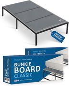 Meliusly Premium 10mm Bunkie Board Twin XL 2-Pack (38x79'') Patent Pending Low Profile Bed Board Design - Breathable, Noise Minimizing, Moisture Resistant Bunkieboards, Low Profile Bed Support