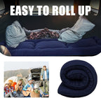 MAXYOYO Cot Japanese Floor Futon Mattress, Single Size Tatami Mat Sleeping Pad Foldable Roll Up Boys Girls Narrow Mattress Kids Lounger Pillow Bed