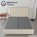 Spinal Solution, 1.5-Inch Split Bunkie Board for Mattress/Bed Support - Fully Assembled, Improved Comfort and Support, Full, Gray