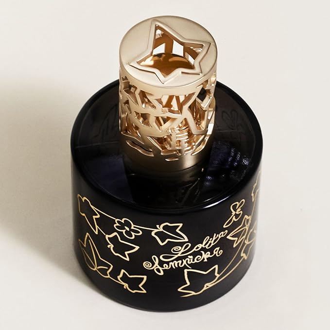 MAISON BERGER - Giftset Lampe Berger - Model Lolita Lempicka - Home Fragrance Diffuser - 4.7 x 3.2 x 3.2 inches - Includes Fragrance 250 milliliters - 8.45 Fluid Ounces (Black)