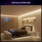 Philips Hue Indoor 16 Ft Smart LED Solo lightstrip Base Kit - 1 Pack - Control with Hue App - Compatible with Alexa, Google Assistant and Apple HomeKit| (Pack of 4)