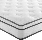 Modway Jenna 8” Innerspring and Memory Foam King Mattress With Individually Encased Coils