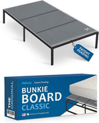 Meliusly Premium 10mm Bunkie Board Twin XL Size (38x79'') Patent Pending Low Profile Bed Board Design - Breathable, Noise Minimizing, Moisture Resistant Bunkieboards, Low Profile Bed Support