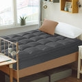 CYMULA Twin XL Mattress Topper - Soft Cooling Mattress Pad for College Dorm Room Essentials - Extra Thick Long Protector Cover for Back Pain, Single Bed Topper Pillow Top with 8''-21'' Deep Pocket