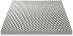 Best Price Mattress Mellow 4 Inch Egg Crate Memory Foam Mattress Topper with Infusion, Full