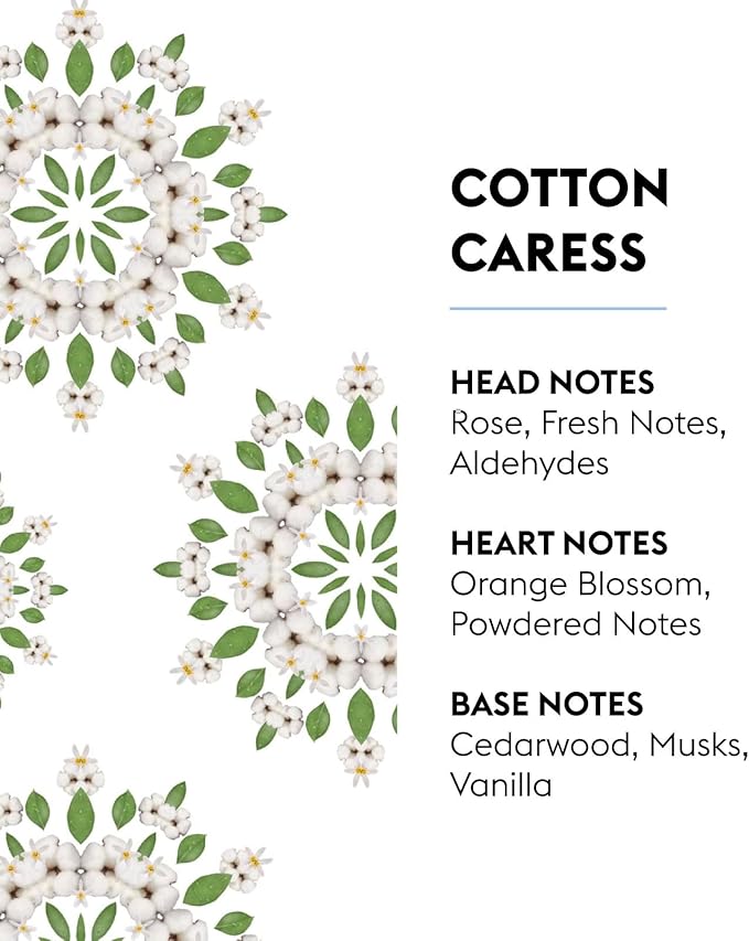 Maison Berger - Cotton Caress - Lampe Berger Fragrance Refill – 16.9 oz (500ml) – Home Fragrance Oil & Air Purifier – Rose, Orange Blossom & Vanilla Notes