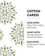Maison Berger - Cotton Caress - Lampe Berger Fragrance Refill – 16.9 oz (500ml) – Home Fragrance Oil & Air Purifier – Rose, Orange Blossom & Vanilla Notes