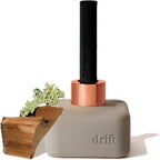 Drift Teak Scented Reed Diffuser - Diffusers for Home - 60 Day Scent Life - Oil Diffuser - Essential Oil Reed Diffuser - 3.5 oz