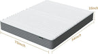 PurrJoys Mattress Double Mattress, 10 Inch Hybrid Memory Foam Firm Full Size Mattres with Hybrid Full Bed Matress in a Box Pressure Relief & Supportive Full Size Mattresses