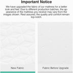 Novilla Full Mattress, 6 Inch Full Memory Foam Mattress for Pressure Relief & Comfort Sleep, Removable Washable Cover,CertiPUR-US Certified，Medium Firm