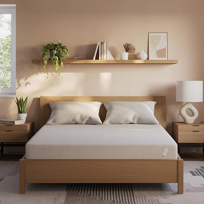 Kin By Tuft & Needle Firm 8" Queen Adaptive Foam Mattress in a Box, Cooling Pressure Relief, Balanced Support, 100 Night Trial, Fiberglass-Free, CertiPUR-US, 10-Year Limited Warranty