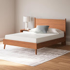 Signature Design by Ashley Queen Size Chime 8 Inch Medium Firm Gel Memory Foam Mattress with Green Tea & Charcoal Extract, Fiberglass Free, Mattress In A Box