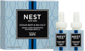 NEST New York Smart Home Fragrance Diffuser Refill Smart Vials, Ocean Mist & Sea Salt - Set of 2 - Designed for NEST x Pura 3 and NEST x Pura 4 Diffusers - Cruelty Free, Vegan