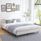 ALDRICH Low Profile Box Spring Queen Size,3 Inch Heavy Duty Metal Box Spring for Queen Bed,Mattress Foundation Non-Slip/No Noise/Easy Assembly (Queen)