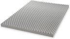 Best Price Mattress Mellow 4 Inch Egg Crate Memory Foam Mattress Topper with Infusion, Full