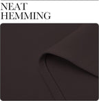 NICETOWN Blackout Curtain Panels for Bedroom Window, Triple Weave Microfiber Energy Saving Thermal Insulated Solid Grommet Blackout Draperies and Drapes(One Pair, 34 inches by 72 inches, Toffee Brown)