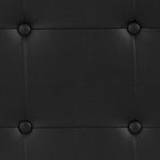 Flash Furniture Lennox Tufted Upholstered Twin Size Headboard in Black Vinyl