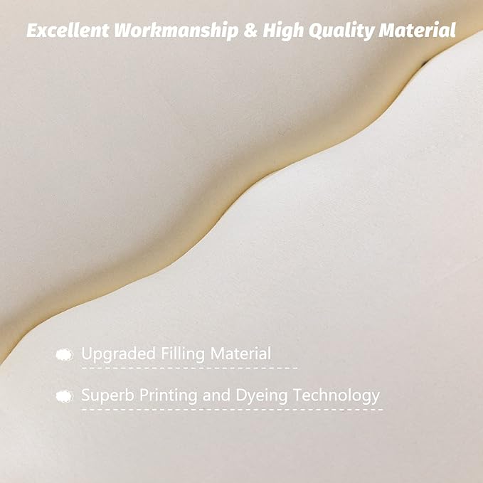 MAXYOYO Japanese Floor Mattress Futon Mattress, Thicken Sleeping Pad Foldable Roll Up Floor Futon for Adults Tatami Mat Dormitory Bed Lounger, Off White, Full Size