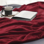 Bedsure GentleSoft Fleece Blankets King Size Burgundy - Bed Blanket Soft Lightweight Plush Cozy Fuzzy Luxury Microfiber, 108x90 inches