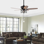 Ceiling Fan Pull Chain, 13.6 Inches Fan Pulls Set with Connector, 2 PCS Beaded Ball Fan Pull Chain (Nickel）