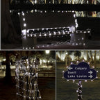 Mikasol Fairy Lights Battery Operated, 16 Packs Mini 3*AAA Battery Powered Copper Wire Led Starry String Lights Firefly Lights for Bedroom, Christmas, Parties, Decoration (5m/16ft Cool White)
