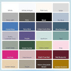 California Design Den King Size Sheets Set - 400 Thread Count Sateen, Natural 100% Cotton Sheets with Deep Pockets, Breathable, Cooling and Durable Bedding Set - Purple