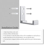 OHIYO 6Pcs Foldable Hooks for Hanging Coat & Bags & Hat & Key Wall Mounted Heavy Duty Aluminum Alloy Folding Coat Hooks with 12pcs Screws for Headphones Holder or Wall Hanger Hook(Matte Silver)