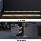 GouTonG LED Rope Lights, Warm White 110V 3000K, Indoor or Outdoor, 20ft, Perfect for Deck, Garden, Patio, Landscape Lighting, Bedroom Décor, Waterproof, Ideal for Backyards, Decorative Lighting