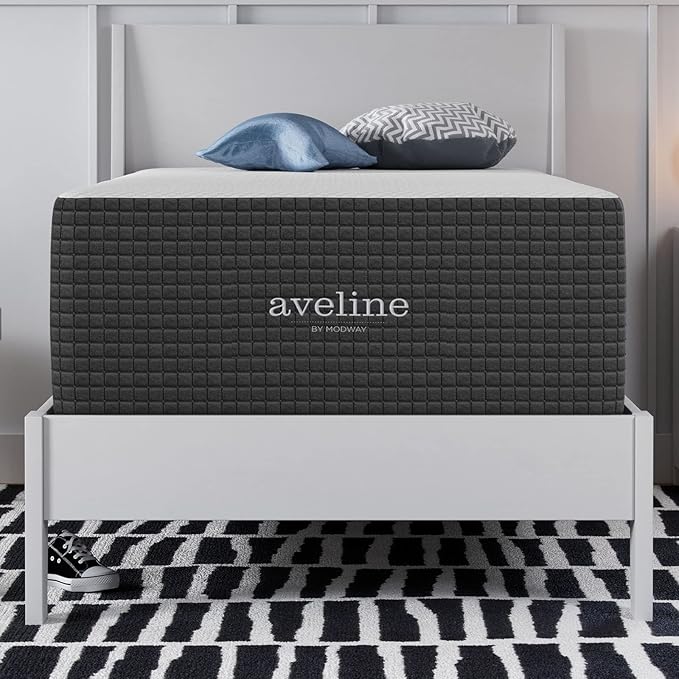 Modway Aveline 16” Gel Infused Memory Mattress with CertiPUR-US Certified Foam Twin Mattress
