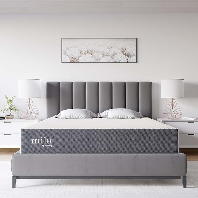 Modway Mila Firm 10" Fiberglass Free Memory Foam Queen Mattress