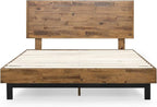 ZINUS Tricia Wood Platform Bed Frame with Adjustable Headboard / Wood Slat Support with No Box Spring Needed / Easy Assembly, Full