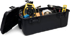 Plano Sportsman Trunk with Wheels, Black, 108-Quart, Lockable Storage Box, Rolling Sportsman Trunk, Hunting Gear and Ammunition Bin, Heavy-Duty Containers for Camping, Large