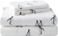 Eddie Bauer - Twin Sheets, Cotton Flannel Bedding Set, Brushed For Extra Softness, Cozy Home Decor (Rookeries, Twin)