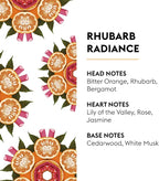 Maison Berger - Rhubarb Radiance - Lampe Berger Fragrance Refill Oil for Home Diffusers - Luxury Air Freshener with Rhubarb, Bergamot & Rose Notes - 16.9 Fl Oz (500ml)