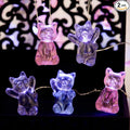 Impress Life 3D Kitty Cat String Lights:10 ft 30 LEDs Fairy Lights USB & Battery Powered with Remote Cute Kitten Animal Lights for Bedroom Home Wedding Birthday Party Indoor Christmas Decorations
