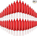 Mudder 200 Count 2.5V Christmas 50/100/150/200 Count Mini Incandescent Wire String Lights Replacement Bulbs Indoor/Outdoor Christmas Lights Decorations for Home Xmas Tree(Red)