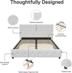 DHP Dakota Bed, Full, White