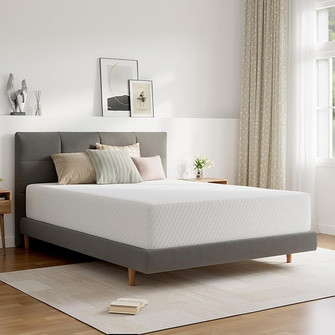 Novilla Full Size Mattress, 10 Inch Memory Foam Mattress Full for Pressure Relief & Comfort Sleep, Removable Washable Cover,CertiPUR-US Certified Mattresses in a Box, Plush