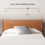 Signature Design by Ashley Queen Size Chime 10 Inch Medium Firm Memory Foam Mattress with Green Tea & Charcoal Gel for Pressure Relief, Fiberglass Free, Mattress In A Box