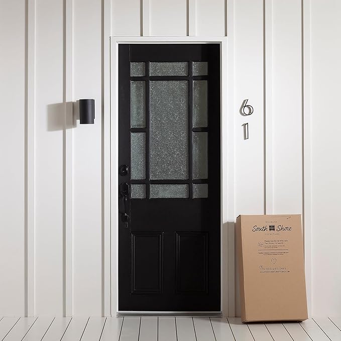 South Shore Morgan 2-Door Storage Cabinet, Pure White