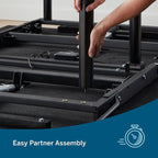 Lucid L150 Adjustable Base – Bed Frame with Head and Foot Incline – Wireless Remote Control – Premium Quiet Motor, Queen size