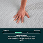 Kin By Tuft & Needle Medium Firm 10" King Adaptive Foam Mattress in a Box, Cooling Pressure Relief, Balanced Support, 100 Night Trial, Fiberglass-Free, CertiPUR-US, 10-Year Limited Warranty