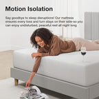 Novilla King Size Mattress in a Box, 10 Inch King Mattress, Gel Memory Foam Mattresses with Comfort Foam for Cooling Night Sleep, Comfort Support & Pressure Relief, CertiPUR-US Certified