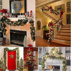 Battery Operated String Lights - 18ft 50 LED C3 String Lights Christmas Lights Battery Powered String Lights for Indoor Outdoor Christmas Tree Wreath Party Decoration, Waterproof, Warm White
