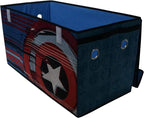 Idea Nuova Marvel Avengers Collapsible Children’s Toy Storage Trunk, Durable with Lid