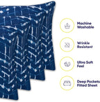 King Size Bed Sheets - 6 Piece 1500 Supreme Collection Fine Brushed Microfiber Deep Pocket King Sheet Set Bedding - 2 Extra Pillow Cases, Great Value, King, Monroe