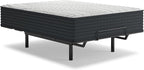Signature Design by Ashley Hybrid 1300 13 Inch Plush Gel Memory Foam Mattress with Edge Support for Pressure Relief, King, Fiberglass Free, Mattress in A Box